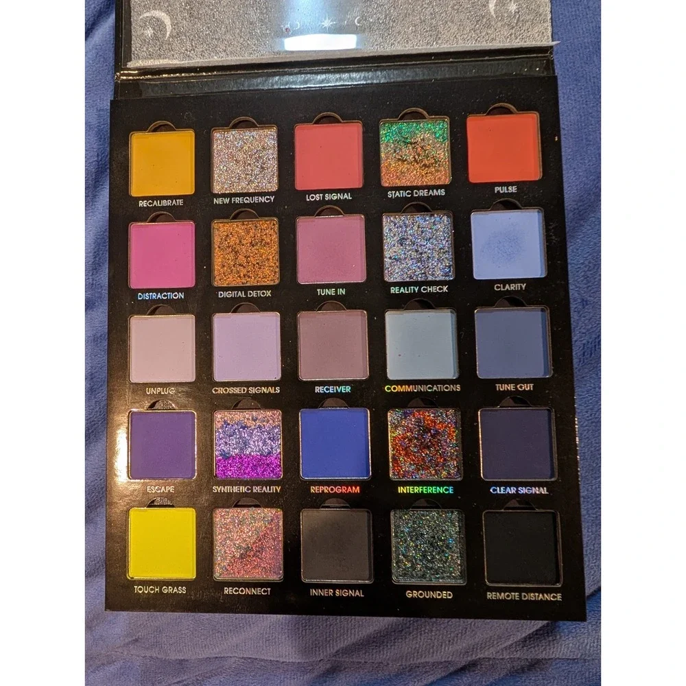 Ensley Reign Change The Channel Eyeshadow Palette OS Multicolor 25 Pan NWT